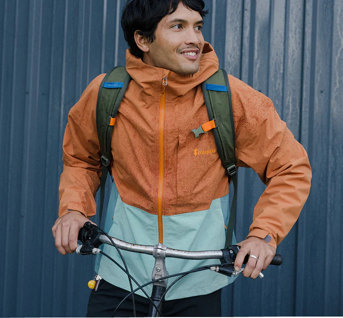 Rain jacket lifestyle image